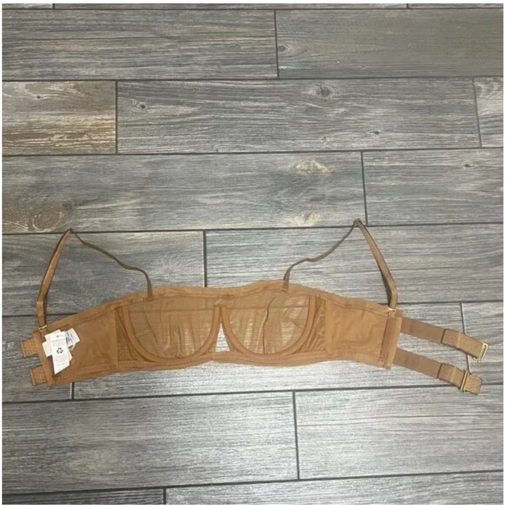 NWT We Are HAH X Free People Wired Bra 30-38C 30C 32C 34C 36C 38C Brown Sugar - Picture 8 of 13